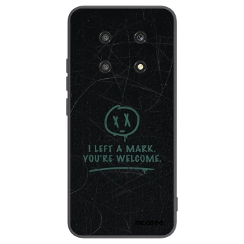 Picasee fekete szilikon tok az alábbi mobiltelefonokra Honor Magic4 Lite 5G - LEFT A MARK