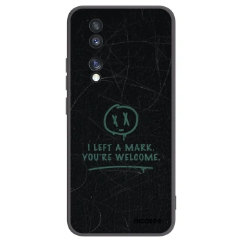 Picasee fekete szilikon tok az alábbi mobiltelefonokra Honor 70 - LEFT A MARK