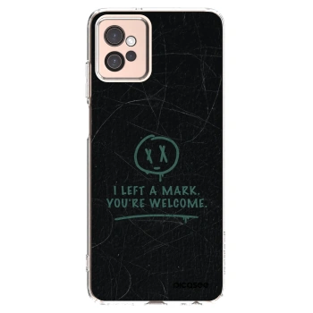Picasee átlátszó szilikon tok az alábbi mobiltelefonokra Motorola Moto G32 - LEFT A MARK