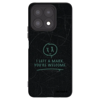 Picasee fekete szilikon tok az alábbi mobiltelefonokra Honor X8a - LEFT A MARK