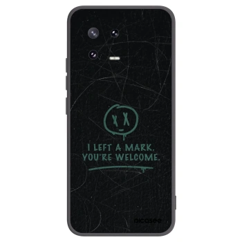 Picasee fekete szilikon tok az alábbi mobiltelefonokra Xiaomi 13 Pro - LEFT A MARK