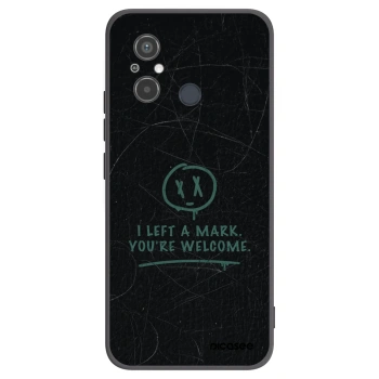 Picasee fekete szilikon tok az alábbi mobiltelefonokra Xiaomi Redmi 12C - LEFT A MARK