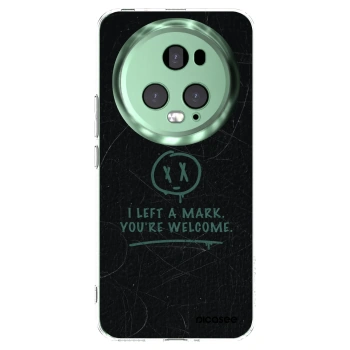 Picasee átlátszó szilikon tok az alábbi mobiltelefonokra Honor Magic5 Pro - LEFT A MARK