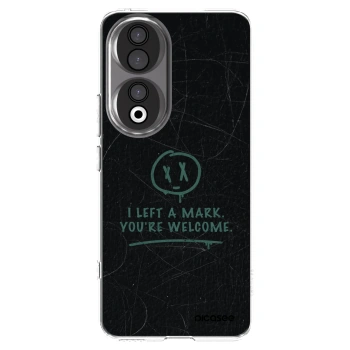Picasee átlátszó szilikon tok az alábbi mobiltelefonokra Honor 90 5G - LEFT A MARK