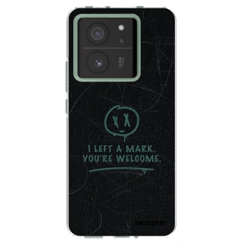 Picasee átlátszó szilikon tok az alábbi mobiltelefonokra Xiaomi 13T Pro - LEFT A MARK