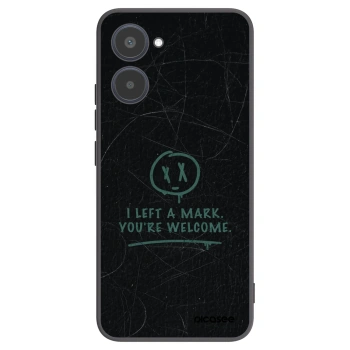Picasee fekete szilikon tok az alábbi mobiltelefonokra Realme 10 4G - LEFT A MARK