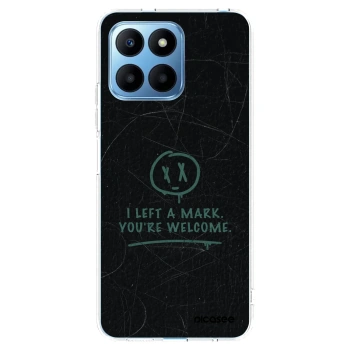 Picasee átlátszó szilikon tok az alábbi mobiltelefonokra Honor 70 Lite - LEFT A MARK
