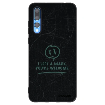Picasee fekete szilikon tok az alábbi mobiltelefonokra Huawei P20 Pro - LEFT A MARK