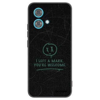 Picasee fekete szilikon tok az alábbi mobiltelefonokra Motorola Edge 40 Neo - LEFT A MARK