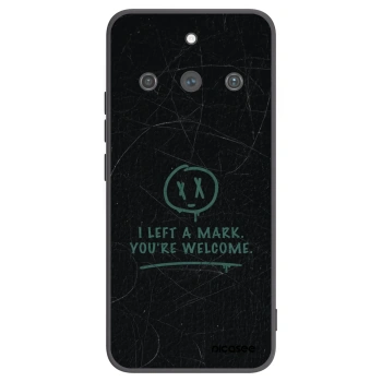 Picasee fekete szilikon tok az alábbi mobiltelefonokra Realme 11 Pro+ - LEFT A MARK