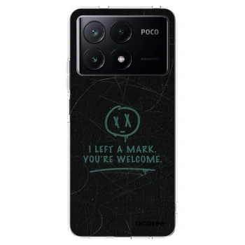 Picasee átlátszó szilikon tok az alábbi mobiltelefonokra Xiaomi Poco X6 Pro - LEFT A MARK