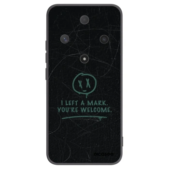 Picasee fekete szilikon tok az alábbi mobiltelefonokra Honor Magic6 Lite 5G - LEFT A MARK