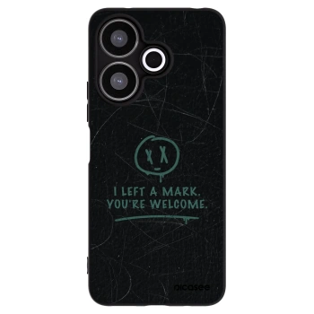 Picasee fekete szilikon tok az alábbi mobiltelefonokra Xiaomi Redmi 13 4G - LEFT A MARK