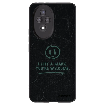 Picasee fekete szilikon tok az alábbi mobiltelefonokra Honor 200 5G - LEFT A MARK