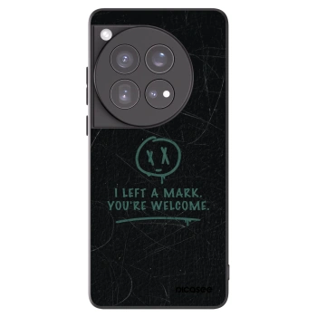 Picasee fekete szilikon tok az alábbi mobiltelefonokra OnePlus 12 5G - LEFT A MARK
