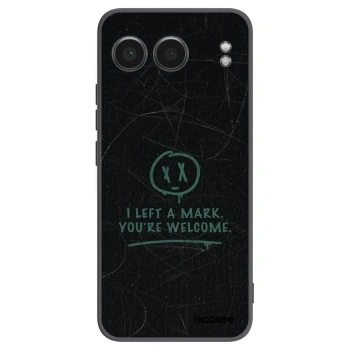 Picasee fekete szilikon tok az alábbi mobiltelefonokra OnePlus Nord 4 - LEFT A MARK