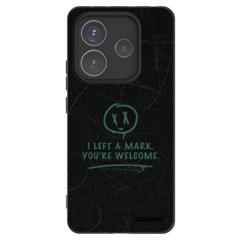 Picasee fekete szilikon tok az alábbi mobiltelefonokra Xiaomi Redmi Note 14 5G - LEFT A MARK