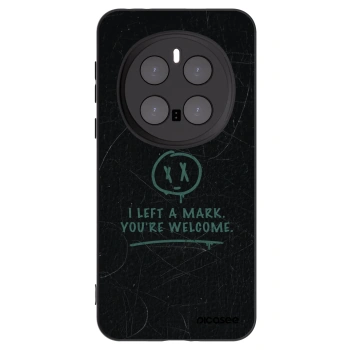 Picasee fekete szilikon tok az alábbi mobiltelefonokra Honor Magic7 Pro 5G - LEFT A MARK