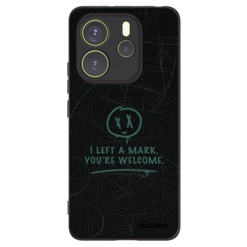 Picasee fekete szilikon tok az alábbi mobiltelefonokra Xiaomi Redmi Note 14 4G - LEFT A MARK