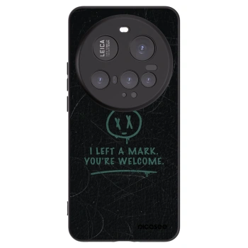 Picasee fekete szilikon tok az alábbi mobiltelefonokra Xiaomi 15 Ultra - LEFT A MARK