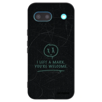 Picasee fekete szilikon tok az alábbi mobiltelefonokra Google Pixel 8a - LEFT A MARK