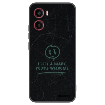 Picasee fekete szilikon tok az alábbi mobiltelefonokra Motorola Moto G05 - LEFT A MARK