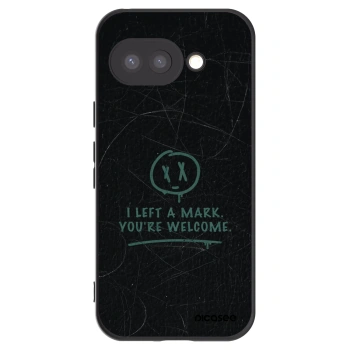 Picasee fekete szilikon tok az alábbi mobiltelefonokra Google Pixel 9a - LEFT A MARK