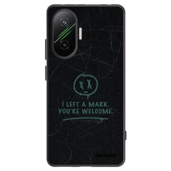 Picasee fekete szilikon tok az alábbi mobiltelefonokra Xiaomi Poco F7 Pro 5G - LEFT A MARK