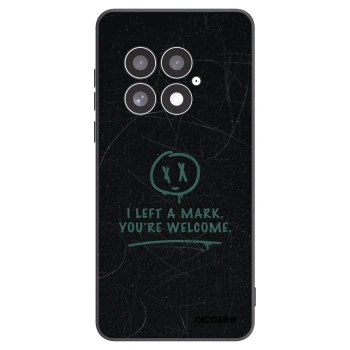 Picasee fekete szilikon tok az alábbi mobiltelefonokra OnePlus 13 5G - LEFT A MARK