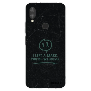 Picasee átlátszó szilikon tok az alábbi mobiltelefonokra Xiaomi Redmi 7 - LEFT A MARK