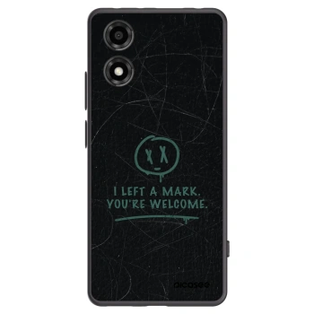 Picasee fekete szilikon tok az alábbi mobiltelefonokra Motorola Moto E14 - LEFT A MARK