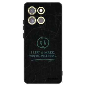 Picasee fekete szilikon tok az alábbi mobiltelefonokra Motorola Moto G86 5G - LEFT A MARK