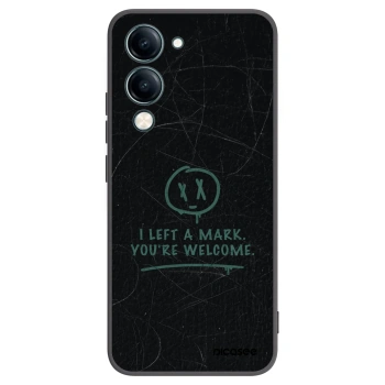 Picasee fekete szilikon tok az alábbi mobiltelefonokra Vivo Y29s 5G - LEFT A MARK
