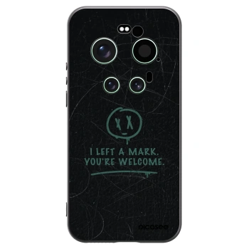 Picasee fekete szilikon tok az alábbi mobiltelefonokra Xiaomi 17 Ultra - LEFT A MARK