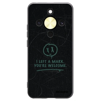 Picasee fekete szilikon tok az alábbi mobiltelefonokra Honor Magic8 Lite 5G - LEFT A MARK