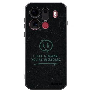 Picasee fekete szilikon tok az alábbi mobiltelefonokra OPPO Find X9 Pro - LEFT A MARK