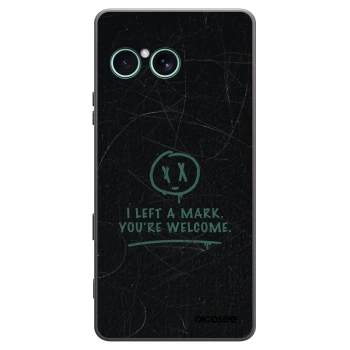 Picasee fekete szilikon tok az alábbi mobiltelefonokra Sony Xperia 10 VII - LEFT A MARK