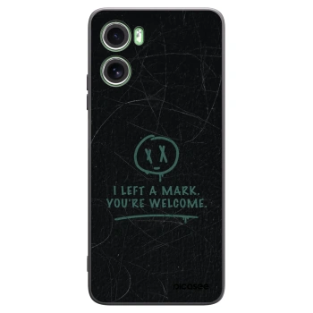 Picasee fekete szilikon tok az alábbi mobiltelefonokra Motorola Moto G06 - LEFT A MARK