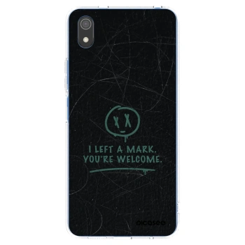 Picasee átlátszó szilikon tok az alábbi mobiltelefonokra Xiaomi Redmi 7A - LEFT A MARK