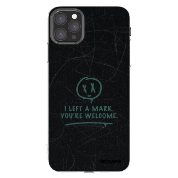 Picasee átlátszó szilikon tok az alábbi mobiltelefonokra Apple iPhone 11 Pro Max - LEFT A MARK
