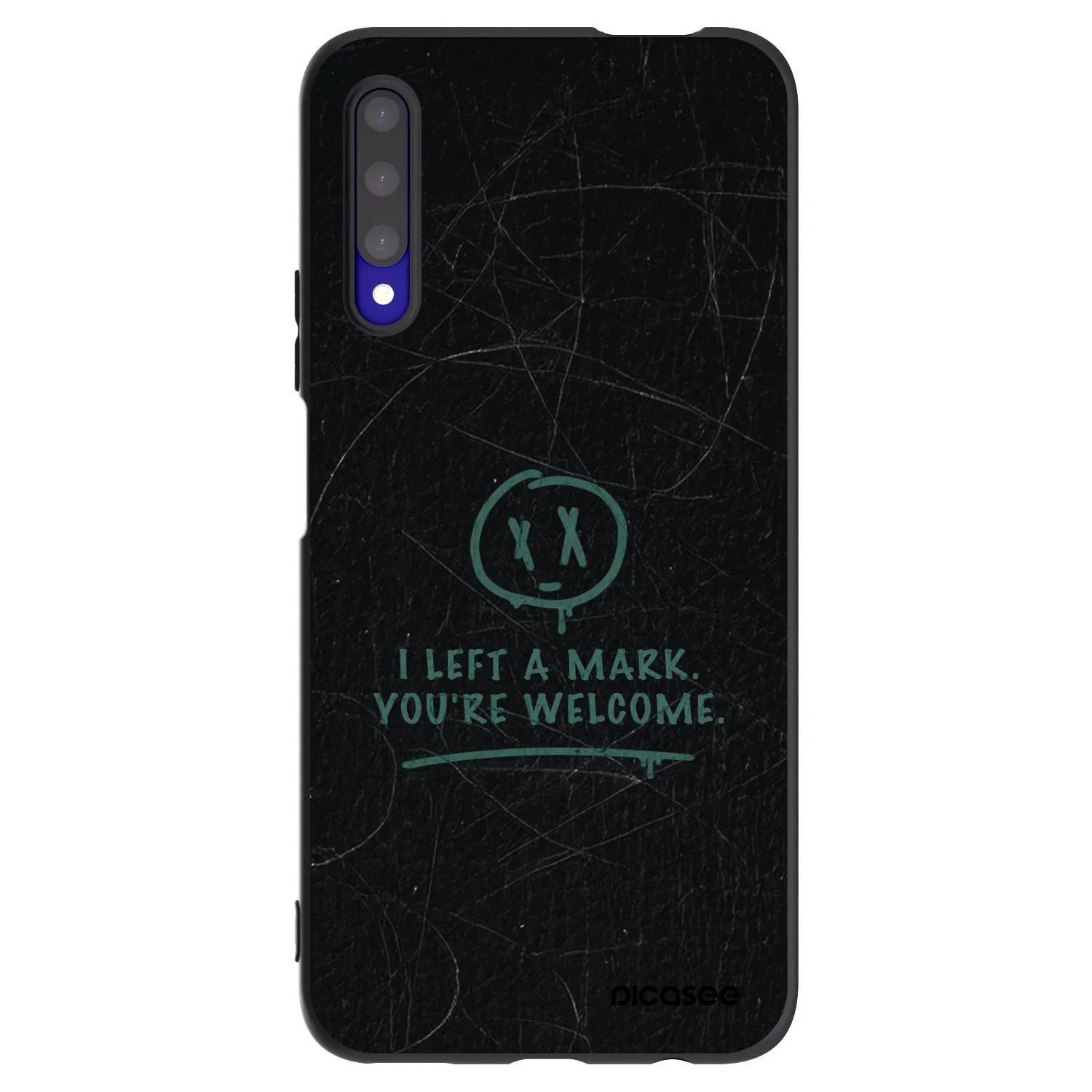 Picasee fekete szilikon tok az alábbi mobiltelefonokra Honor 9X Pro - LEFT A MARK