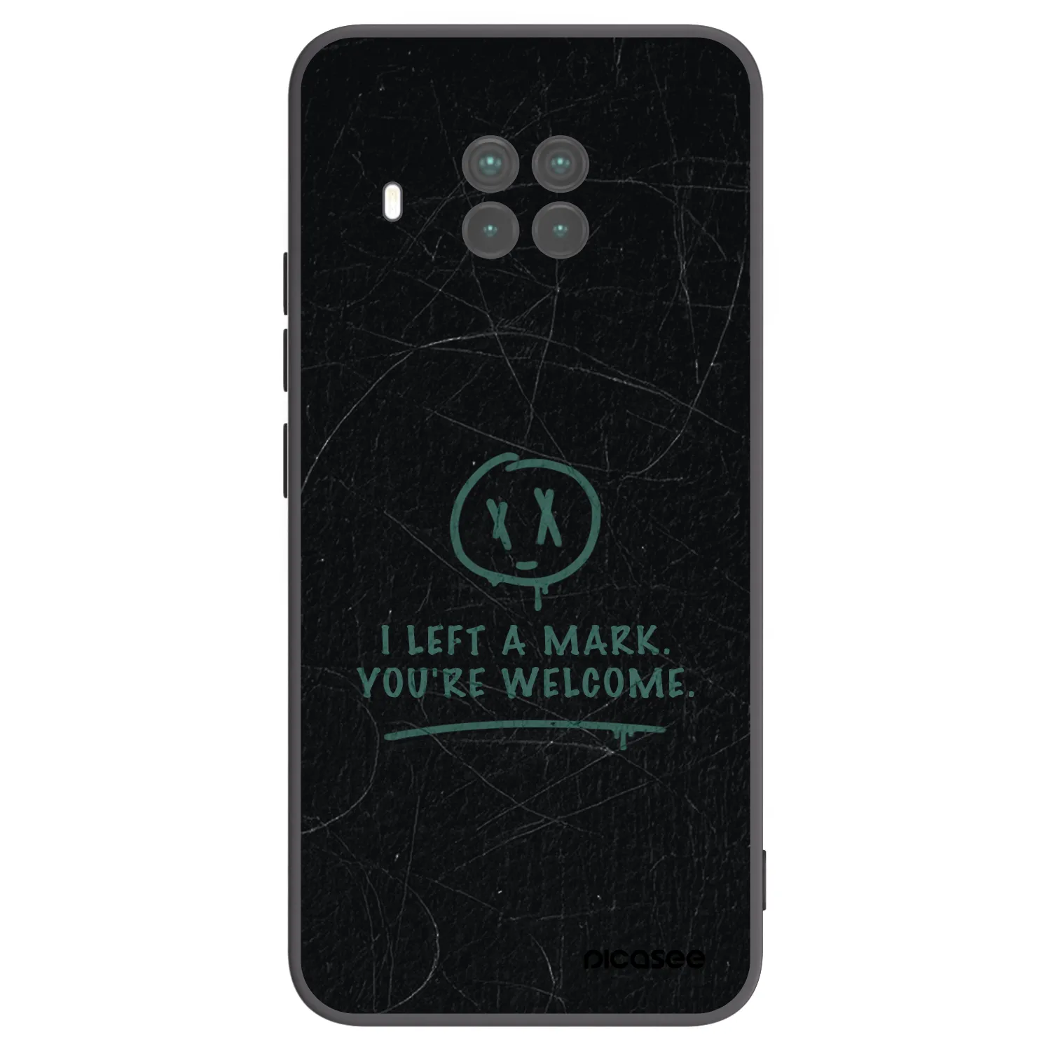 Picasee fekete szilikon tok az alábbi mobiltelefonokra Xiaomi Mi 10T Lite - LEFT A MARK