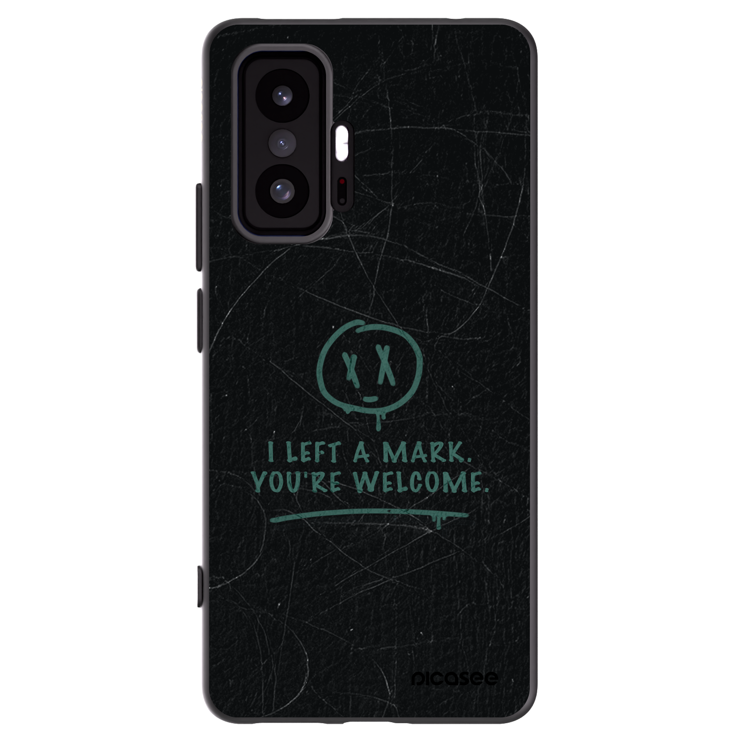 Picasee fekete szilikon tok az alábbi mobiltelefonokra Xiaomi 11T Pro - LEFT A MARK
