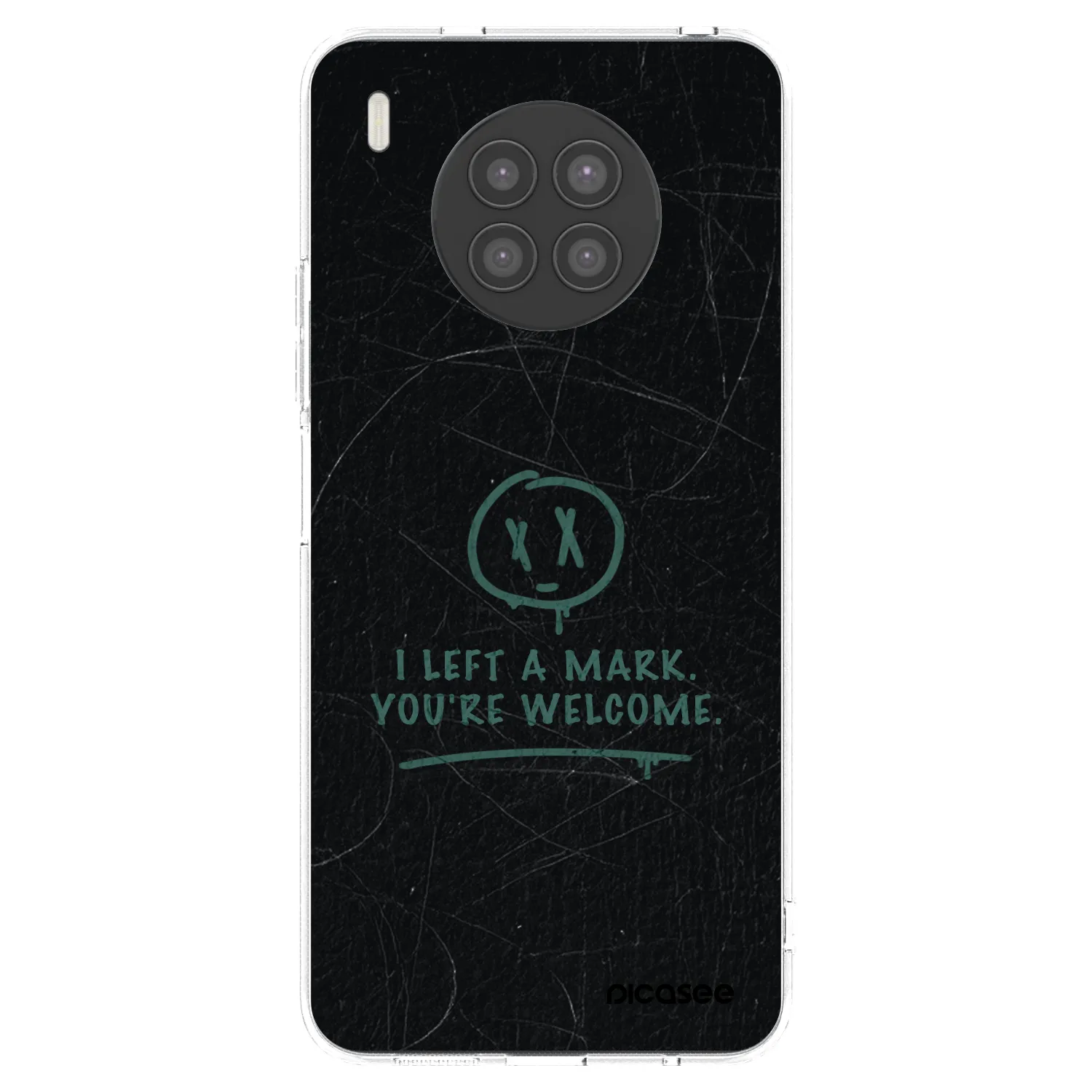 Picasee átlátszó szilikon tok az alábbi mobiltelefonokra Huawei Nova 8i - LEFT A MARK