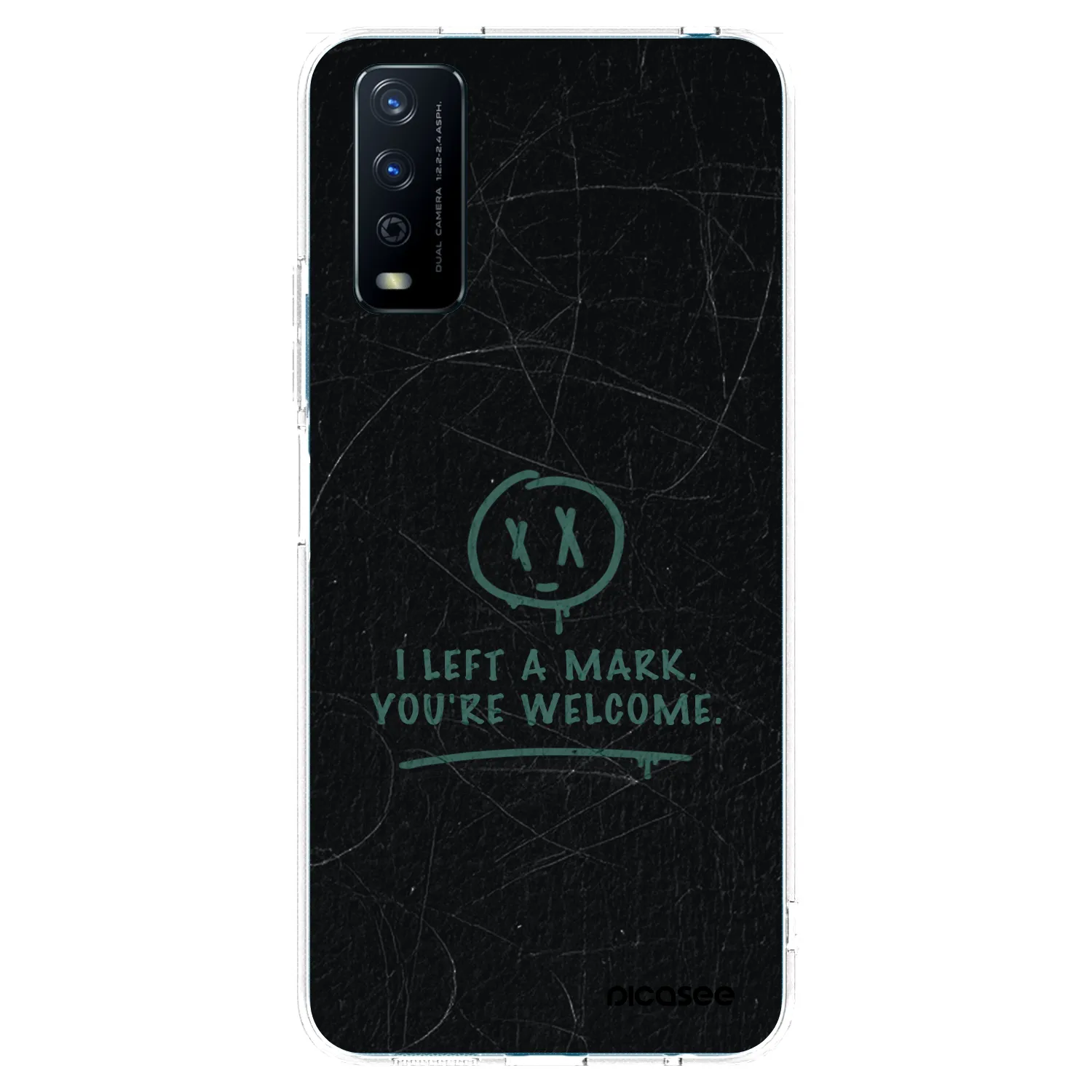Picasee átlátszó szilikon tok az alábbi mobiltelefonokra Vivo Y11s - LEFT A MARK