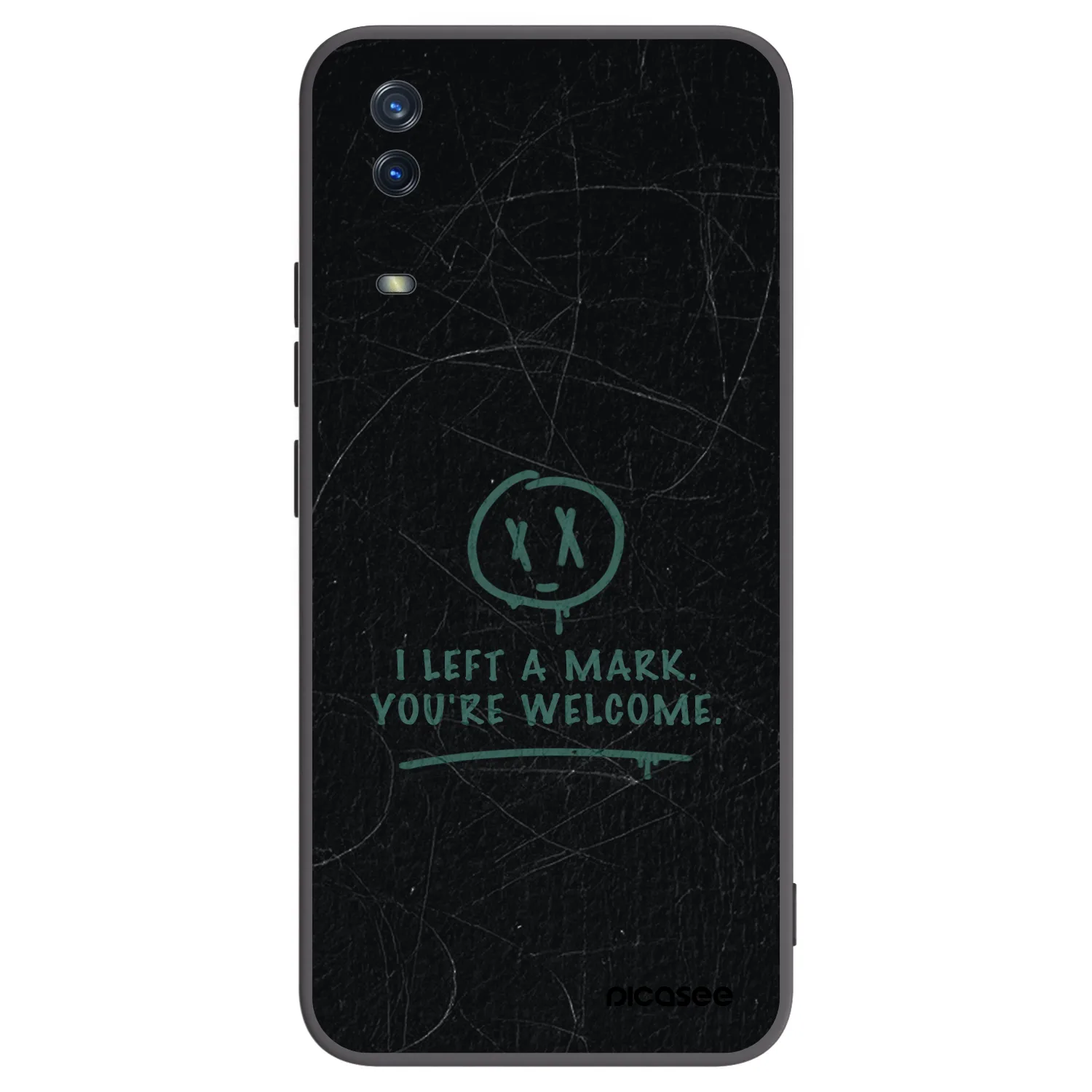 Picasee fekete szilikon tok az alábbi mobiltelefonokra Vivo Y11s - LEFT A MARK
