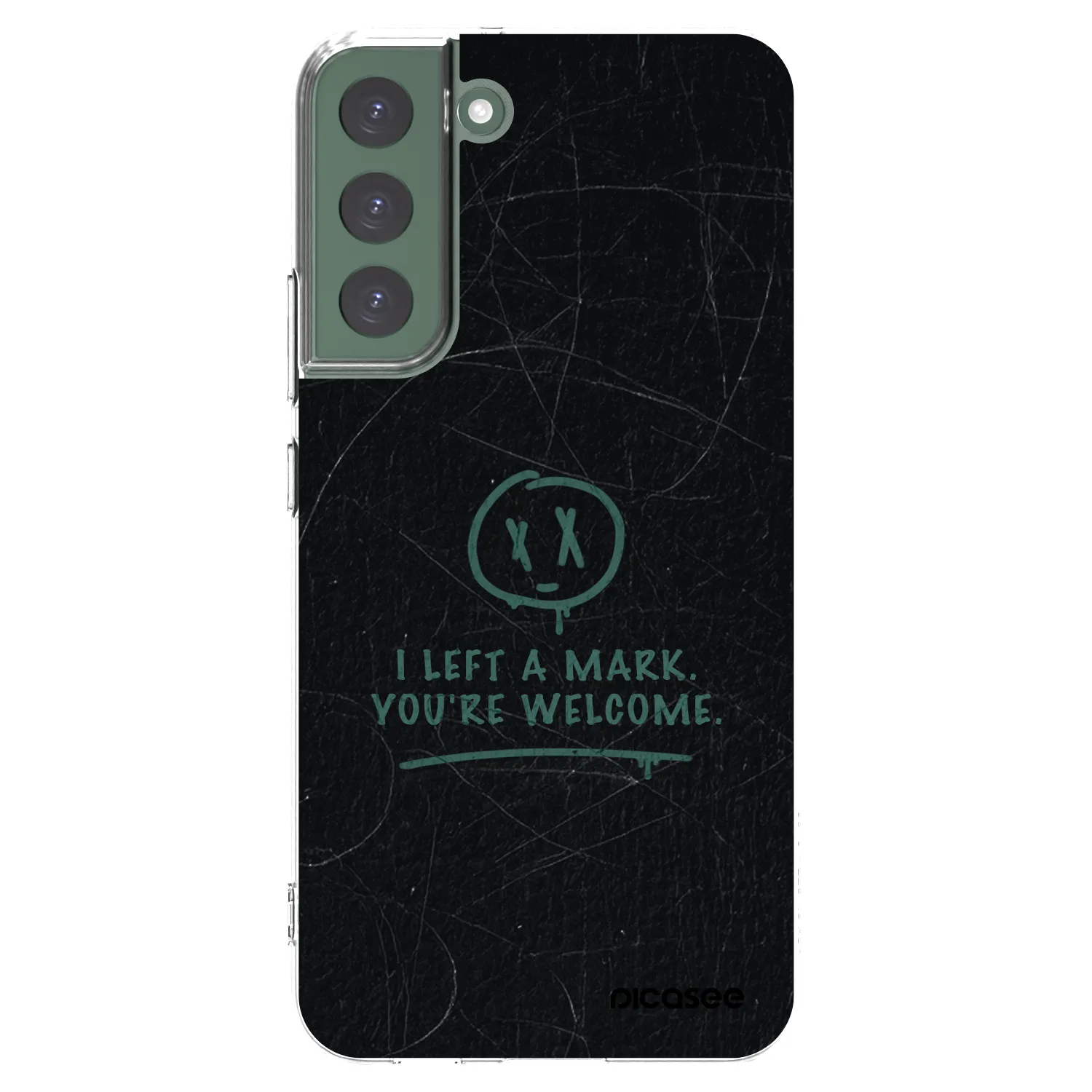 Picasee átlátszó szilikon tok az alábbi mobiltelefonokra Samsung Galaxy S22+ 5G - LEFT A MARK