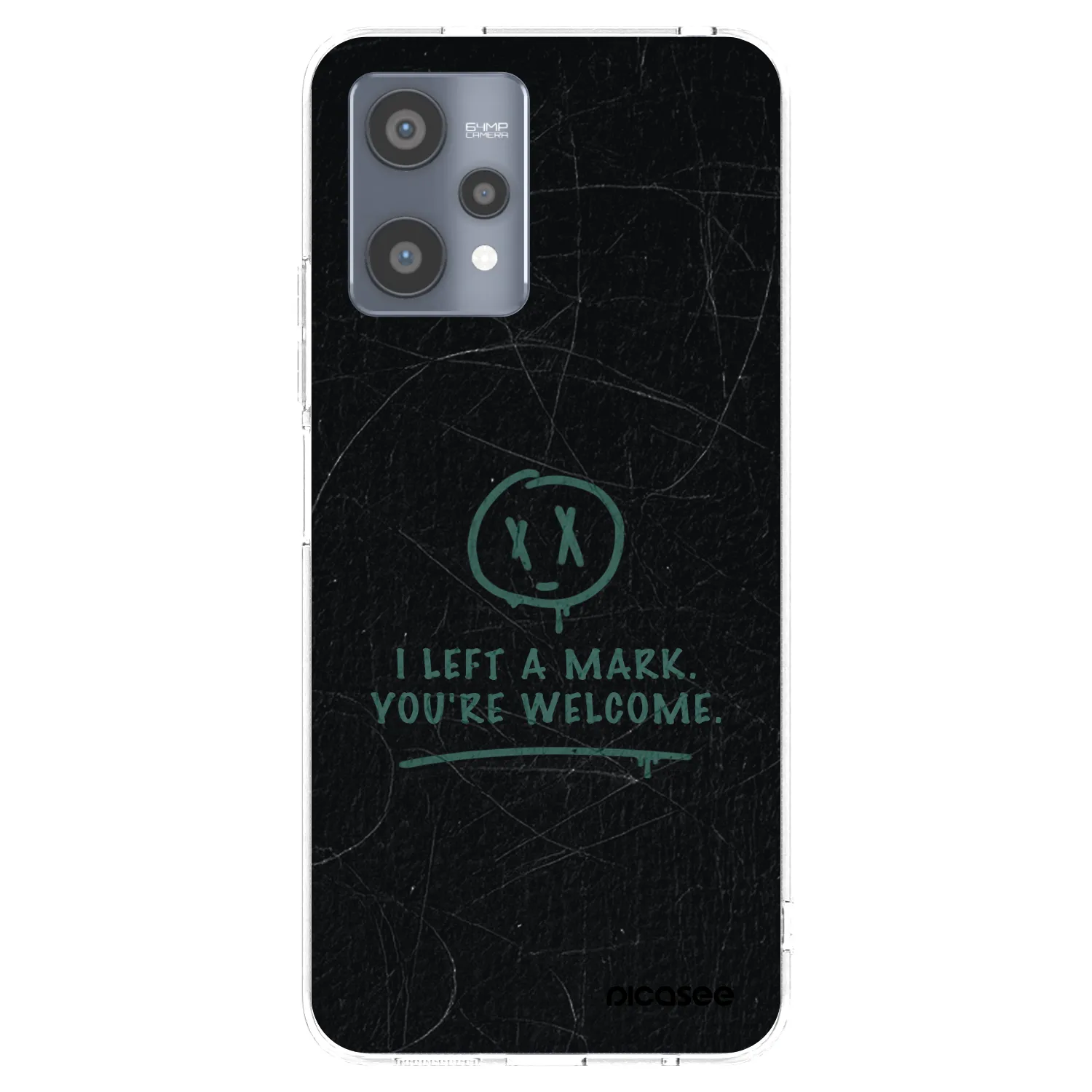 Picasee átlátszó szilikon tok az alábbi mobiltelefonokra Realme 9 Pro 5G - LEFT A MARK