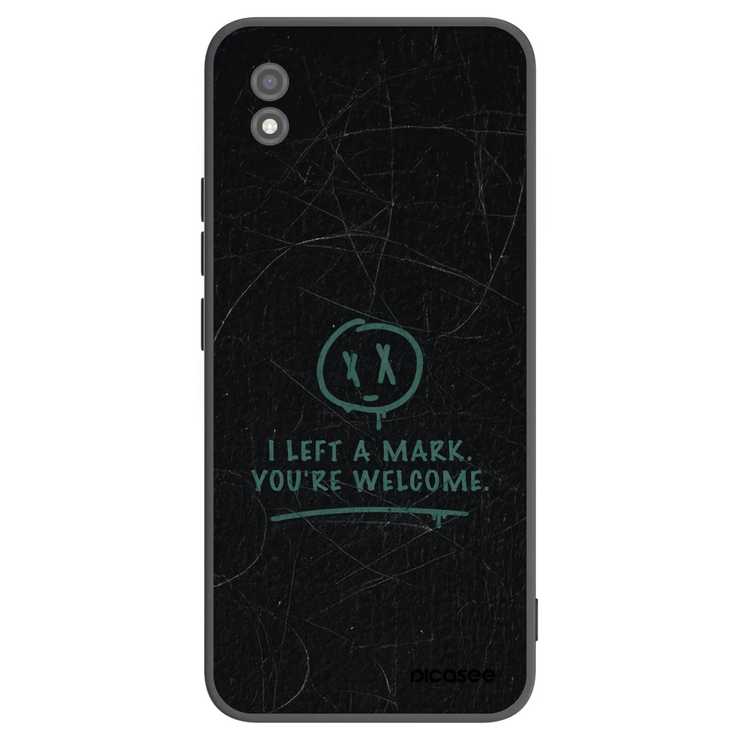 Picasee fekete szilikon tok az alábbi mobiltelefonokra Realme C11 (2021) - LEFT A MARK