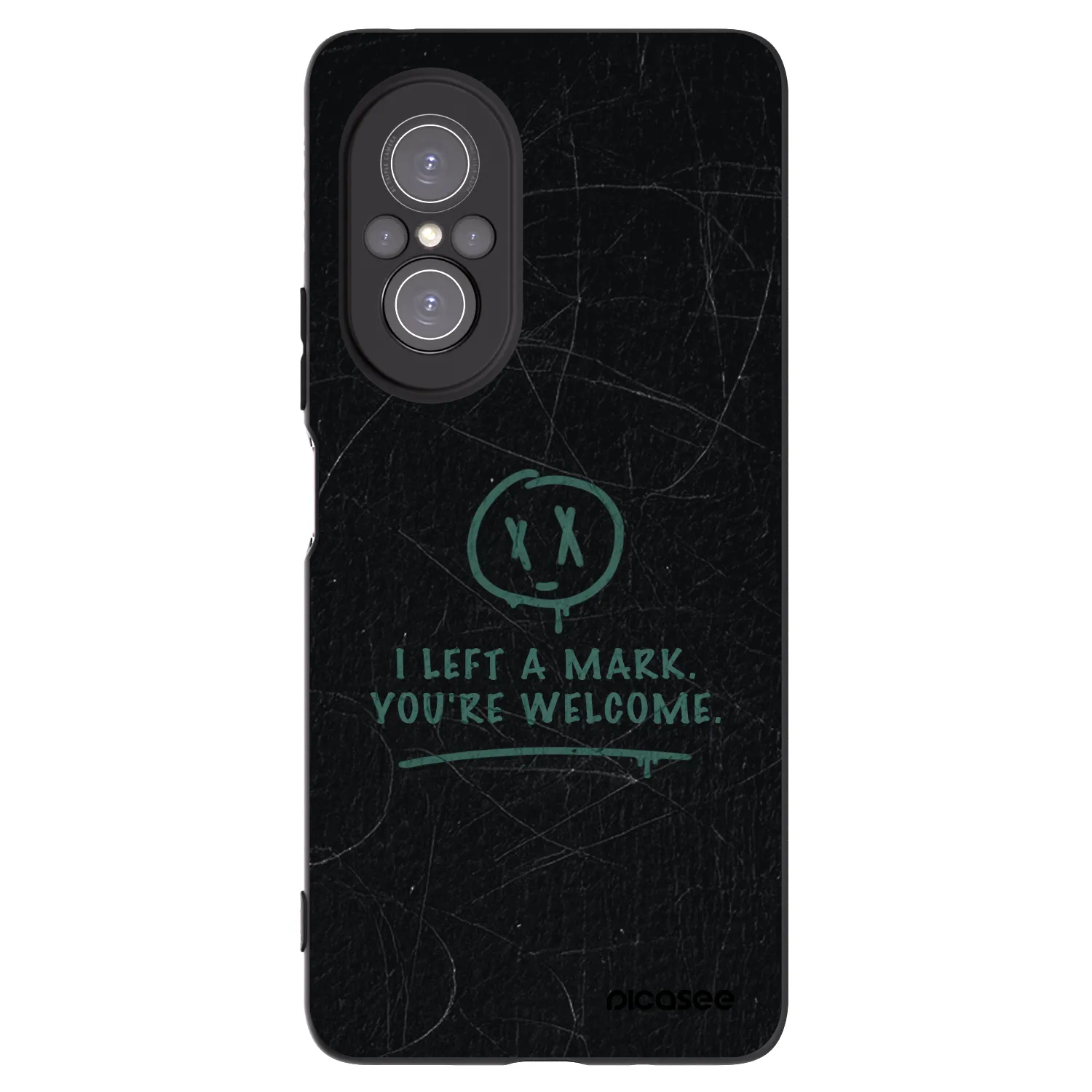 Picasee fekete szilikon tok az alábbi mobiltelefonokra Huawei Nova 9 SE - LEFT A MARK